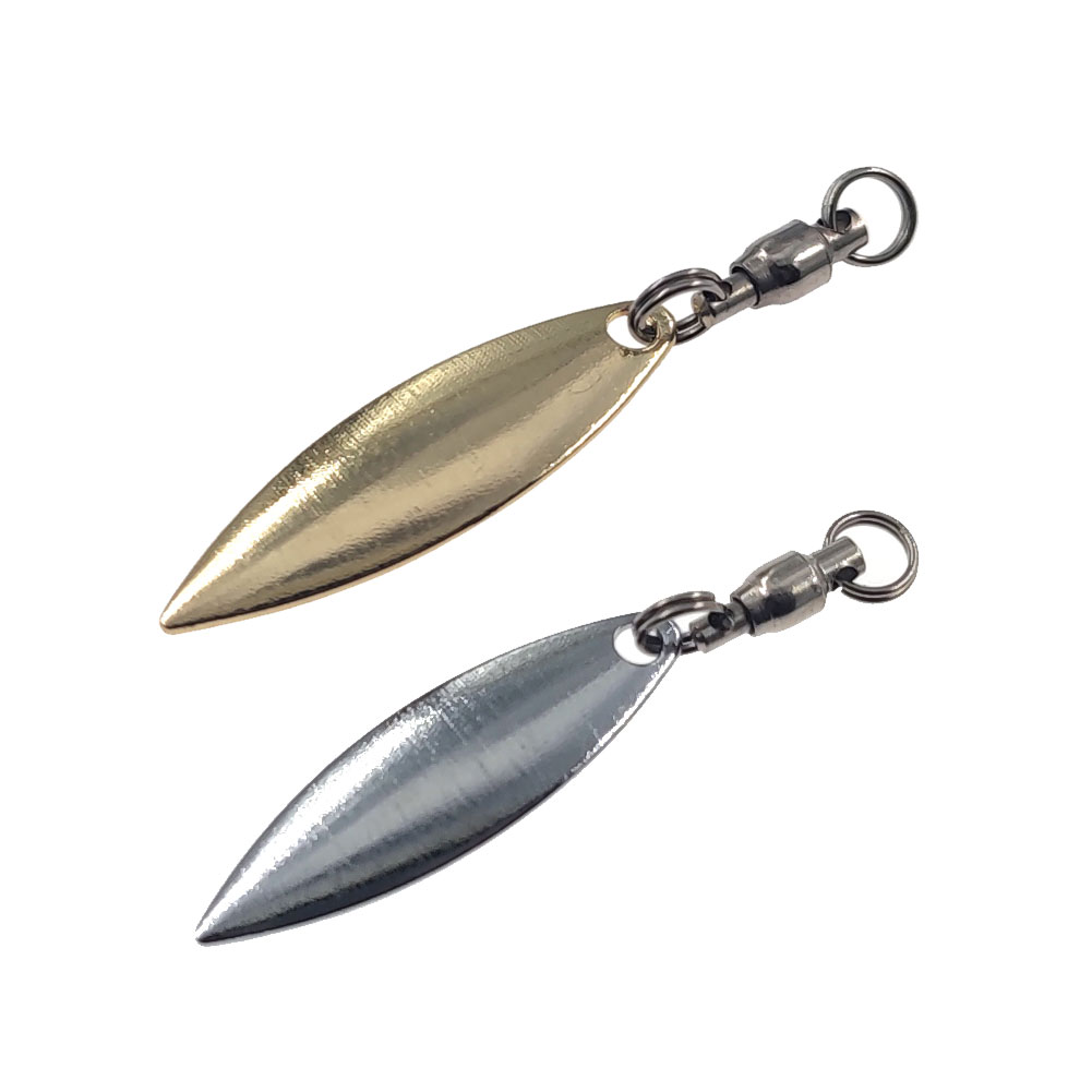 Fishing Lure Blade Bait - 10pcs Willowleaf 블레이드 스피너 미끼 낚시