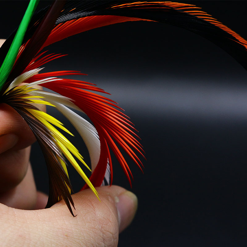 퍼서더 20개/봉투 손으로 채운 거위 비오타 깃털 플라 - Fishing Lure Popper 리뷰 및 가격