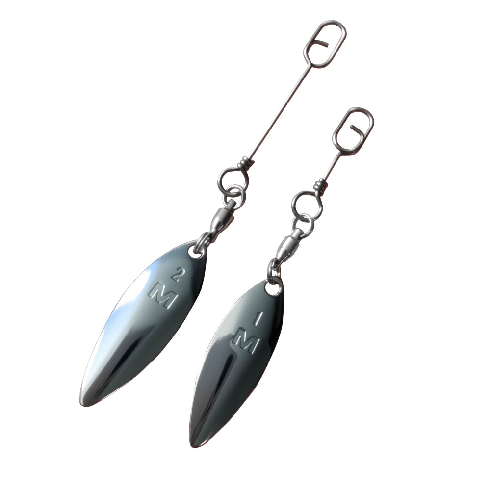 10pcs Willowleaf 블레이드 스피너 미끼 낚 - Fishing Lure Blade Bait 리뷰 및 가격