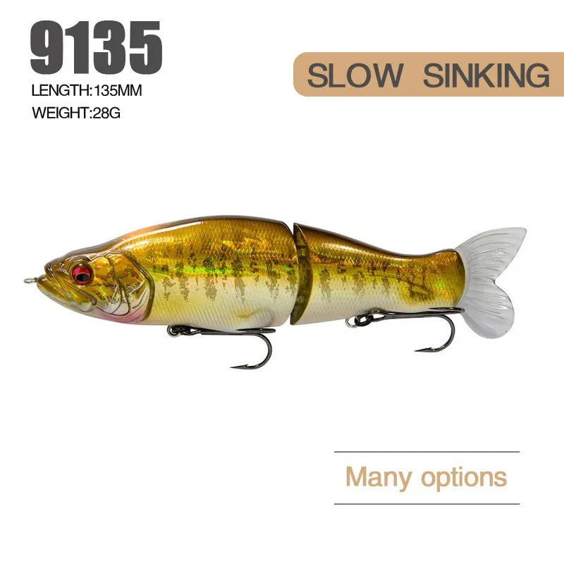 스윔베이트 낚시 루어 135mm 31g 멀티 조인트 슬 - Fishing Lure Popper 리뷰 및 가격