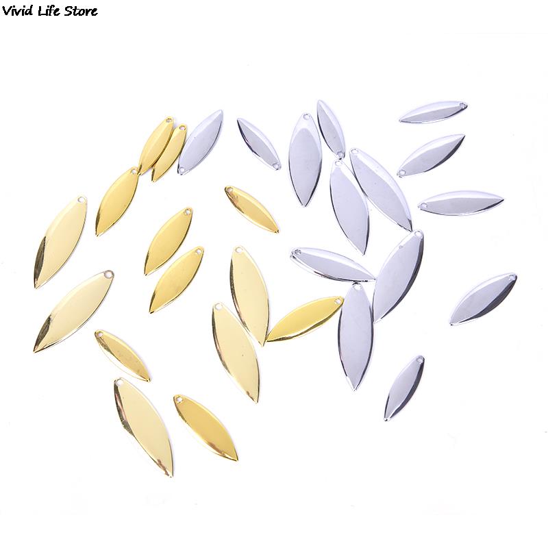 50pcs 45g/50g/75g 금속 버드 나무 회 전 - Fishing Lure Blade Bait 리뷰 및 가격