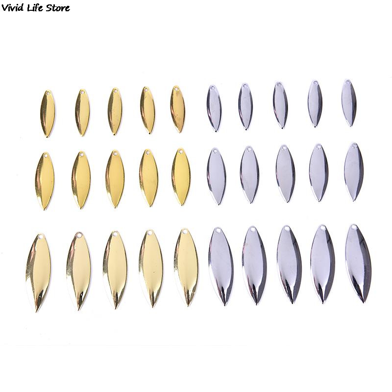 50pcs 45g/50g/75g 금속 버드 나무 회 전 - Fishing Lure Blade Bait 리뷰 및 가격
