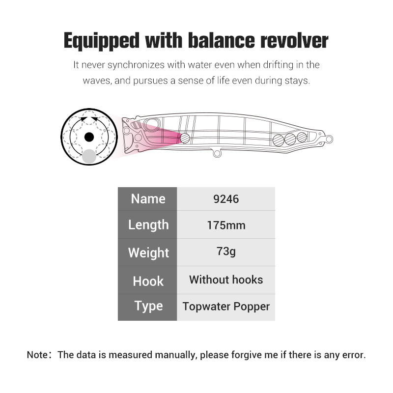 Noeby-Feed 포퍼 낚시 미끼, 탑워터 워블러,  - Fishing Lure Popper 리뷰 및 가격