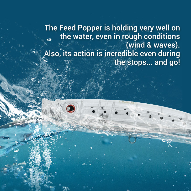 Noeby-Feed 포퍼 낚시 미끼, 탑워터 워블러,  - Fishing Lure Popper 리뷰 및 가격