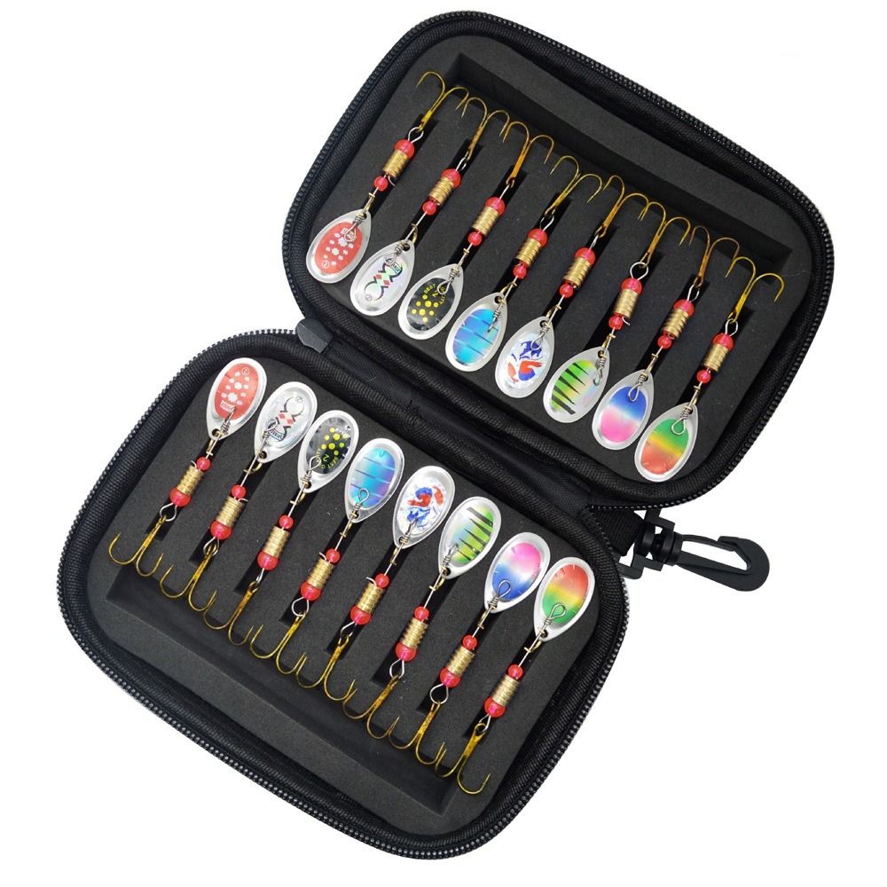 회전 글리터 스피너 낚시 미끼 보관 케이스 지깅 미끼  - Fishing Lure Spinner 리뷰 및 가격