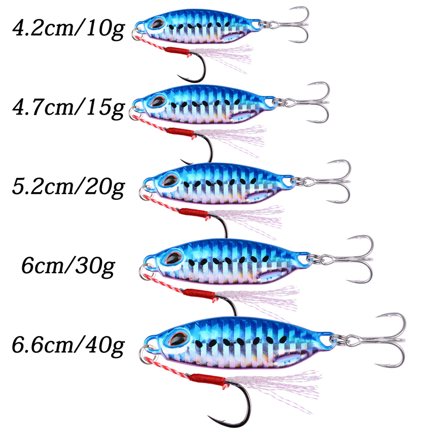 낚시 지깅 루어 스푼 스피너베이트, 금속 지그 미끼,  - Fishing Lure Spinnerbait 리뷰 및 가격